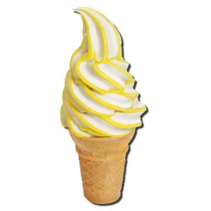 Banana Ripple - ICE CREAM (Stripes)