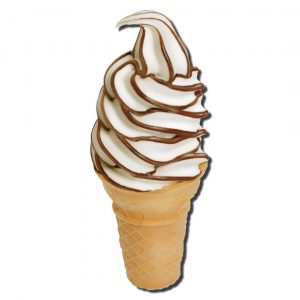 Chocolate Swirl - ICE CREAM (Stripes)