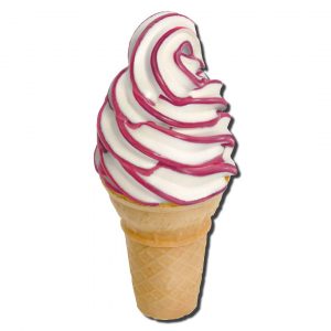 Raspberry - ICE CREAM (Stripes)