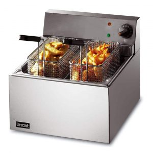 Single Tank Countertop Fryer - Twin Basket