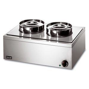 Bain Marie - 2x Round Pot