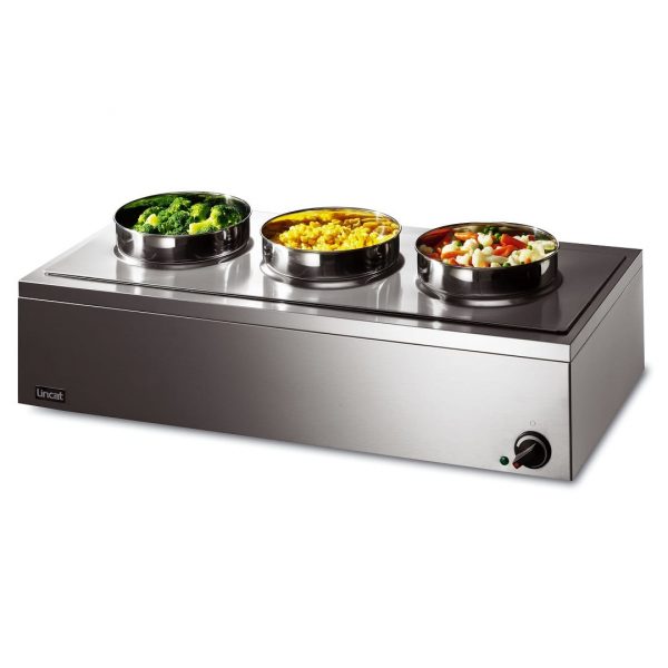 Bain Marie - 3x Round Pot