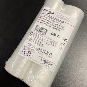Orved Channelled Vacuum Rolls - 200mm x 6m